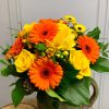 Blumen als Strauß gelb orange