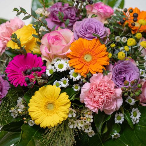 Blumen bunt