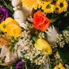 Blumen bunt als Strauß zu Ostern