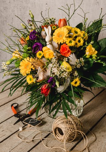 Blumenstrauß Ostern