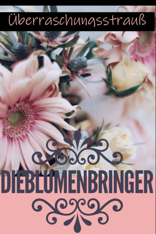 Überraschungsstrauß rosa