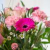 Detailansicht Blumenstrauß in rosa pink