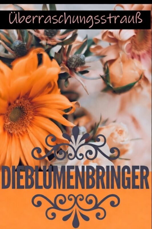 Strauß Überraschung gelb orange verschenken